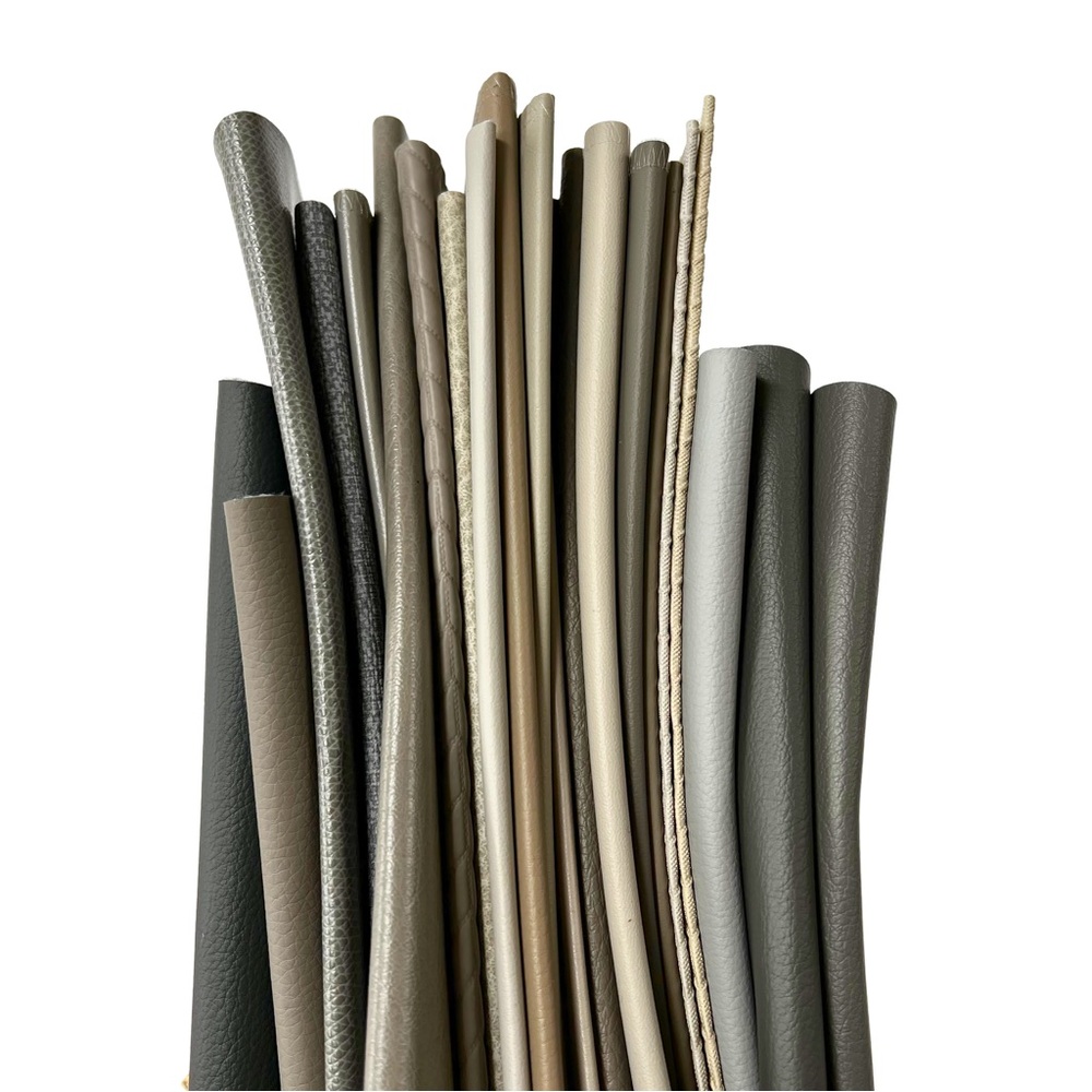 20 Designer Brown Faux Leather Fabric Swatches Quilting Crafts Sewing Upholstery